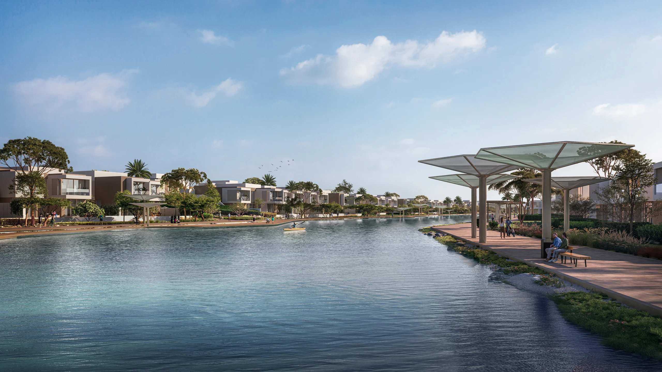 Explore the BAYN community · Illustrative developer render. Community features reflect developer plans; confirm the specification and access arrangements for your chosen residence.