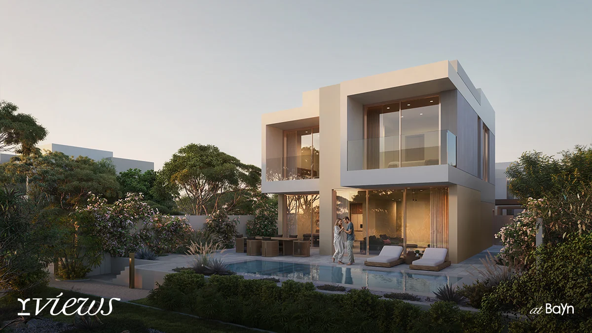 3, 4, 5, 6 & 7 bedroom homes · Illustrative developer render. Community features reflect developer plans; confirm the specification and access arrangements for your chosen residence.