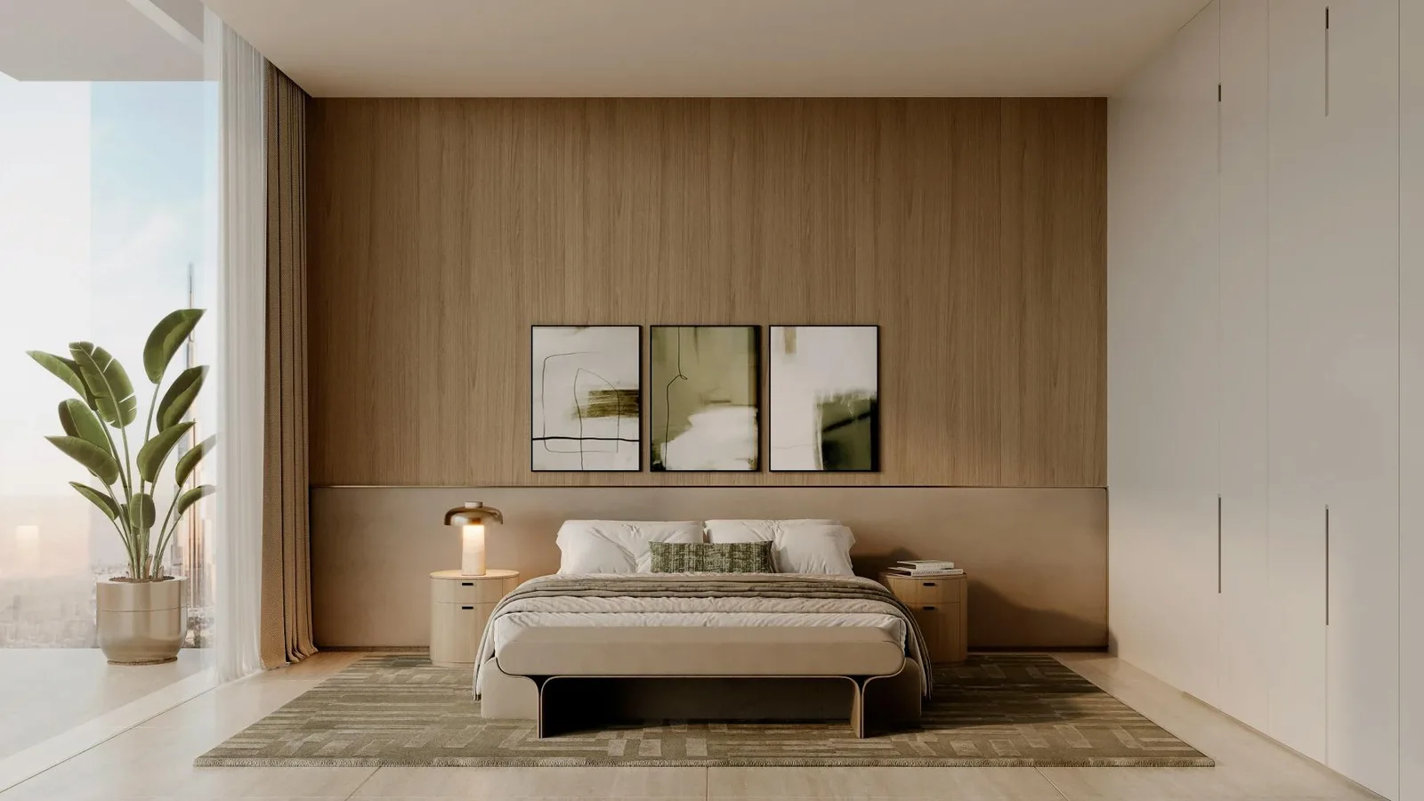 Binghatti Skyterraces için geliştiricinin hazırladığı görsel.