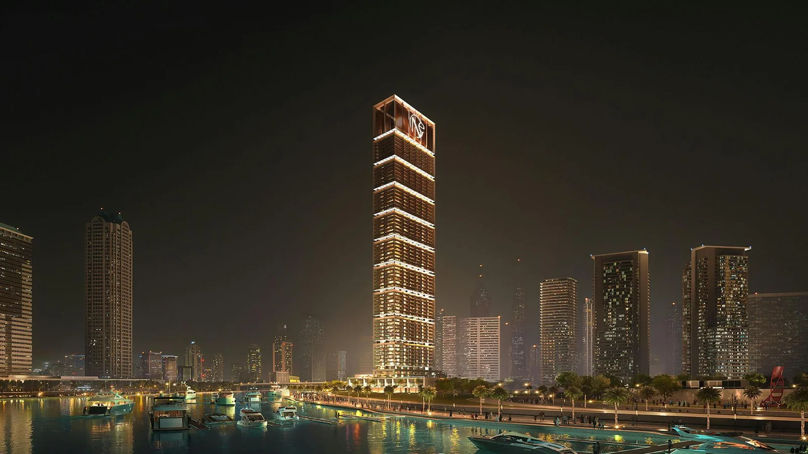 Developer illustration of One by Binghatti.