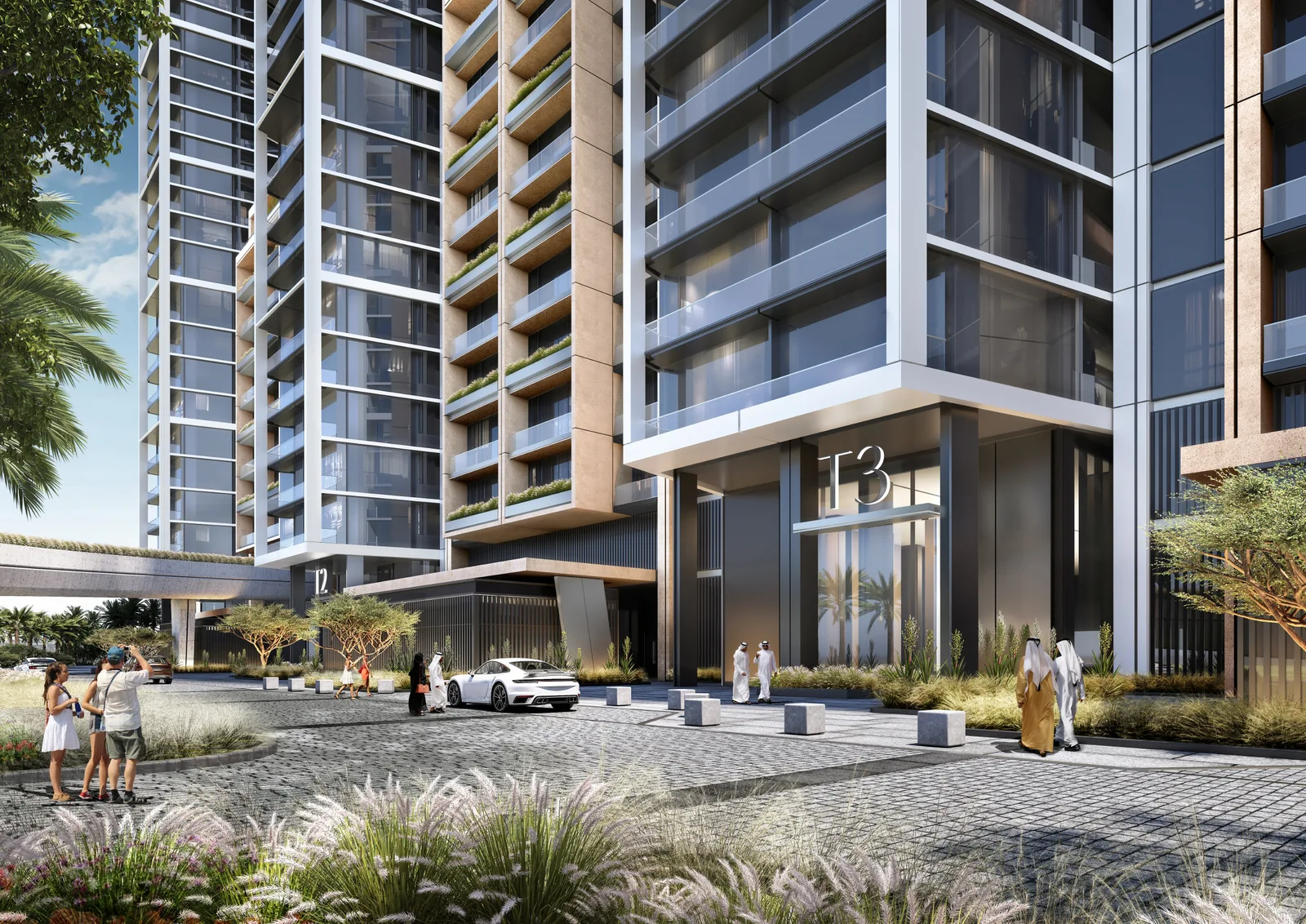 Developer illustration of Sobha Central.