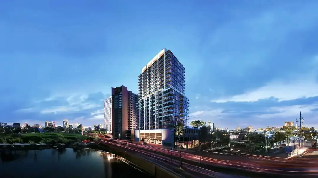 Developer illustration of Trillionaire Residences By Binghatti.